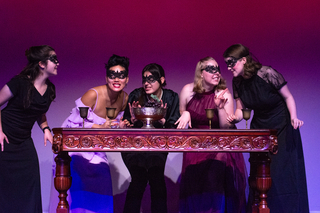 Members of Disguise: A Night of Scenes. Photo by Jacob Feit Mann, Grace Hopper '24